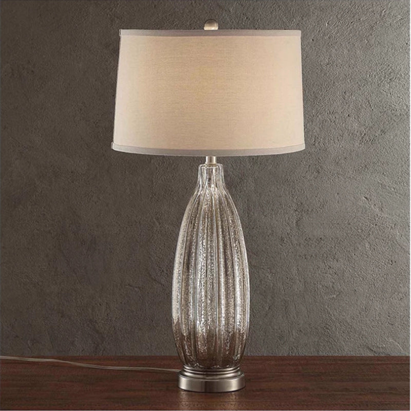 Decoratieve Glazen Tafel lamp met Textuurdesign