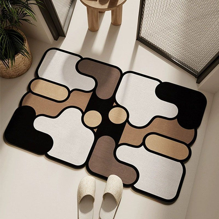 Abstract Geometrisch Tapijt