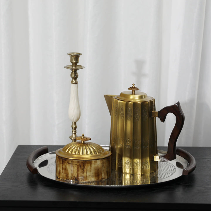 Elegante Messing Kaarsenhouder