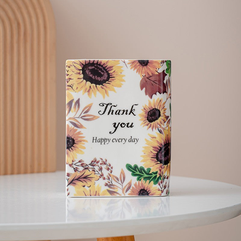 Decoratieve Bedank Cadeau Vaasje