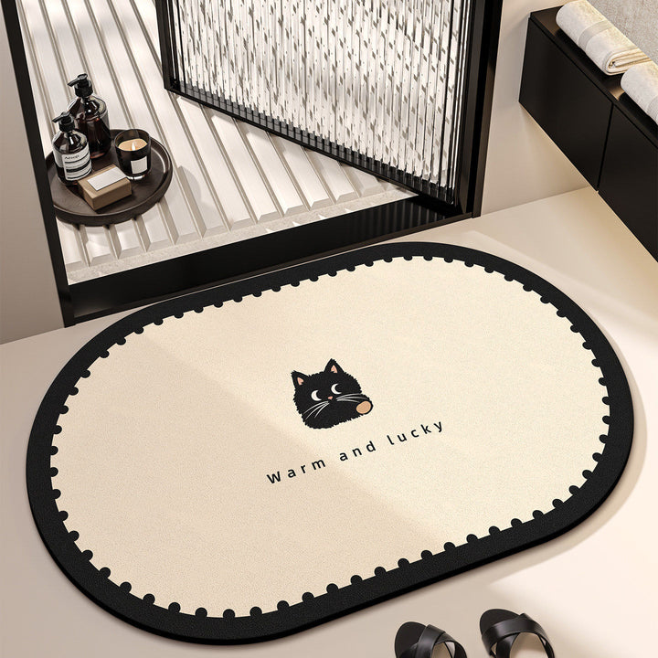 Schattige Kat Themed Badmat