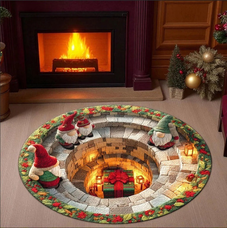 Kerst Patchwork Vloerkleed