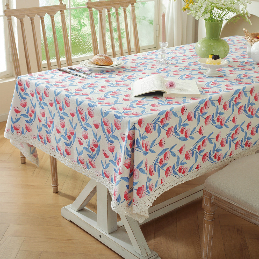 Bloemenprint Tafelkleed
