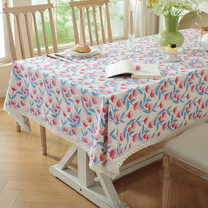 Bloemenprint Tafelkleed