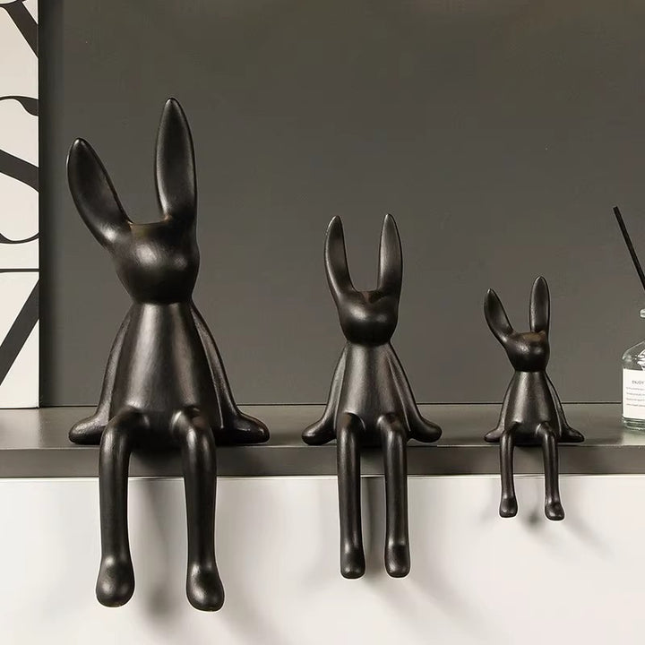Moderne Decoratieve Konijnenfiguur