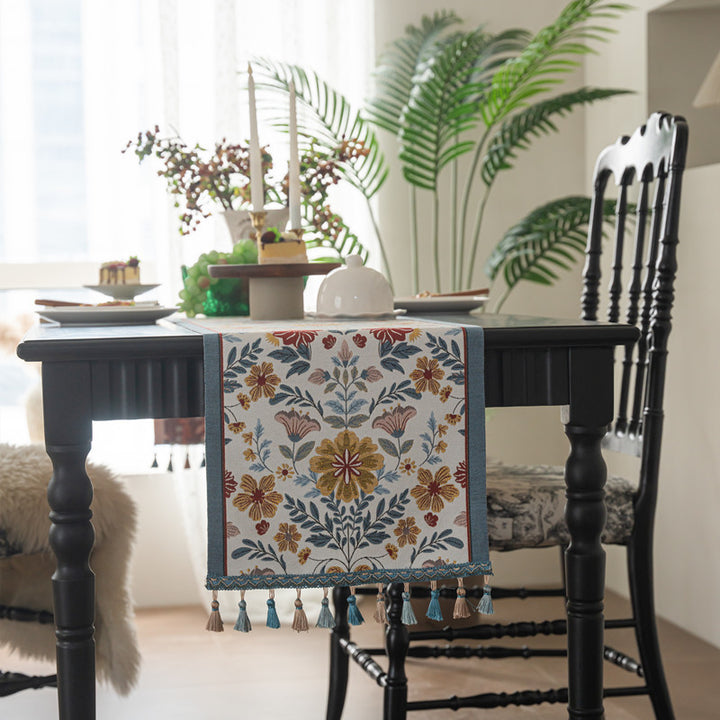 Decoratieve Bloemen Tafel Runner