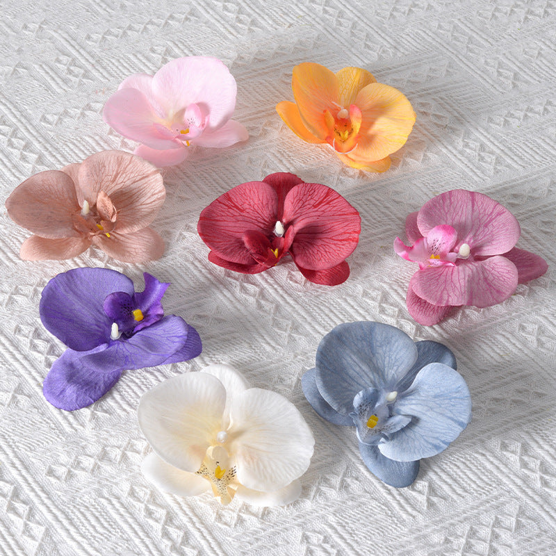 Elegante Zijde Orchidee Haaraccessoire