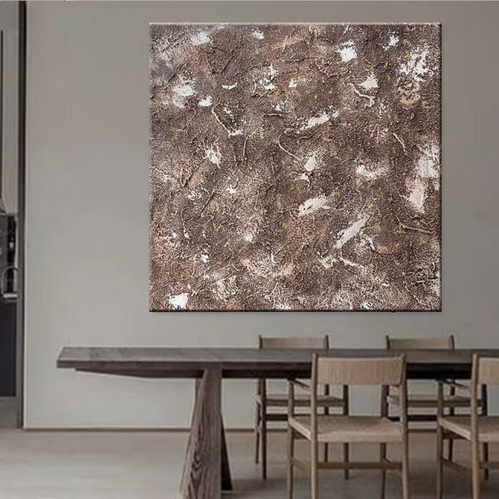 Gestructureerde Abstracte Wandpaneel Kunstwerk