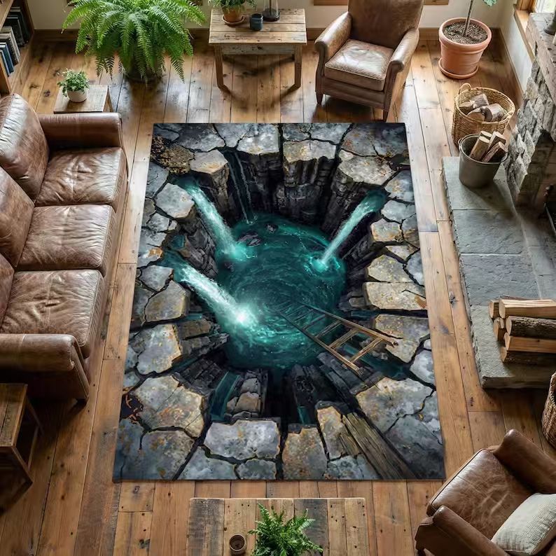 Fantasy-Thema 3D Vloerkleed
