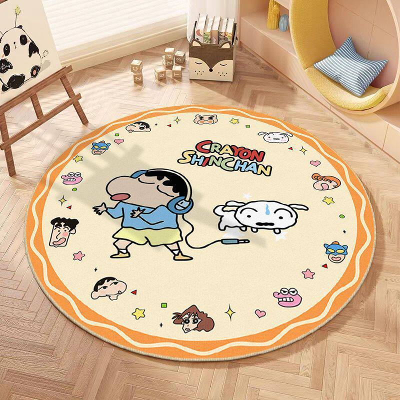 Leuke Cartoonfiguur Ronde Vloerkleed