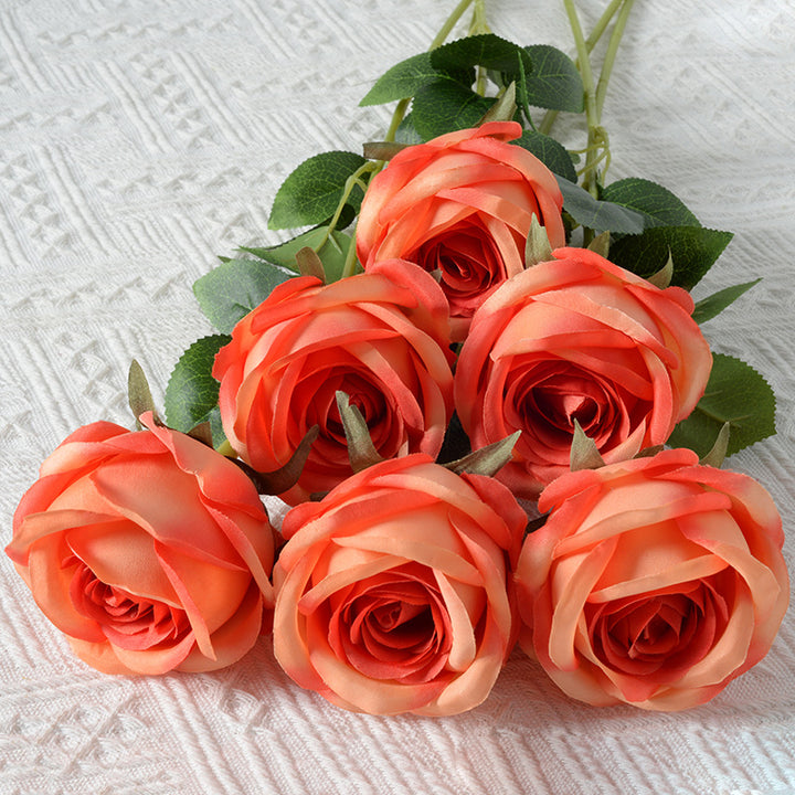 Decoratieve Zijde Rozen Accent