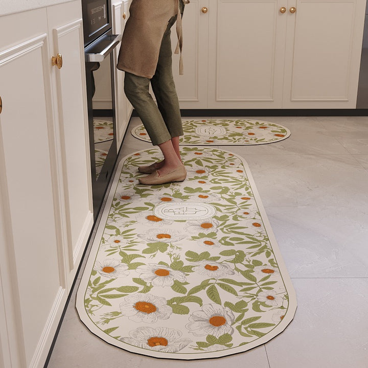 Bloempatroon Decoratieve Keukenmat