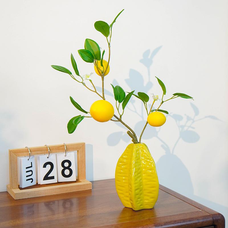 Decoratieve Citroen Tafeldecoratie voor Huishouddecoratie