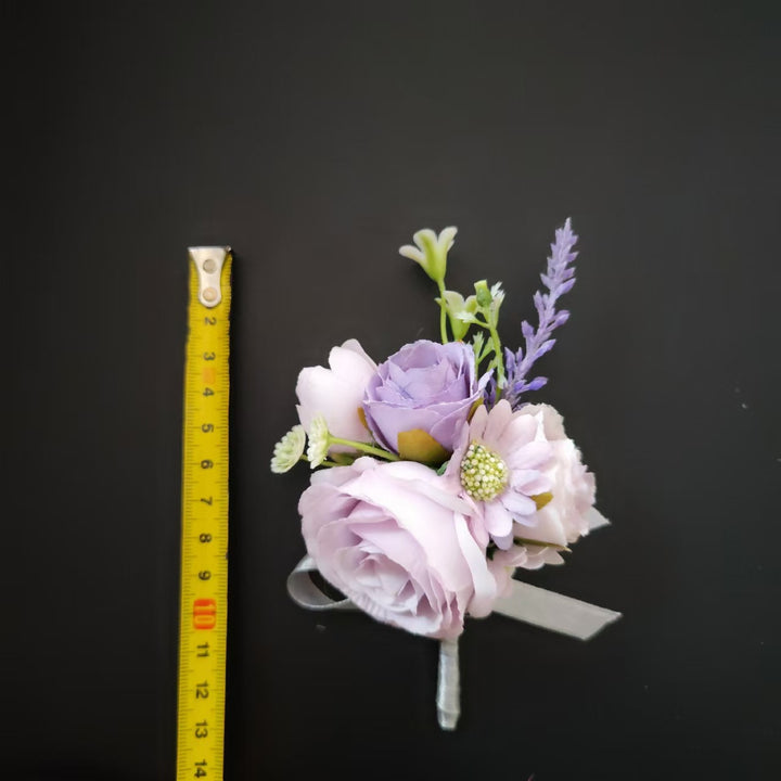 Elegante Bloemige Lapel Corsage
