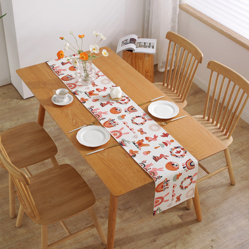 Artistiek Patroon Tafel Loper