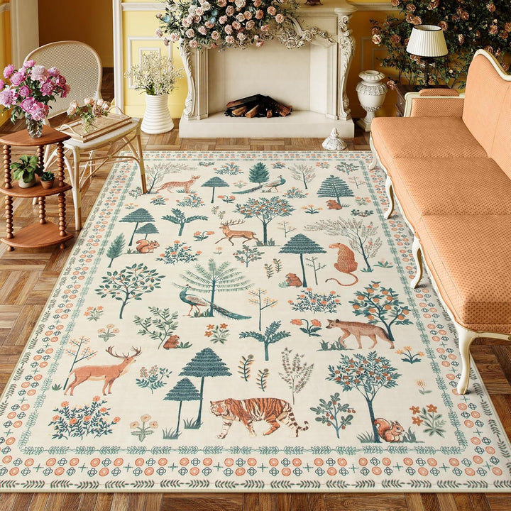 Decoratieve Dierenthema Vloerkleed