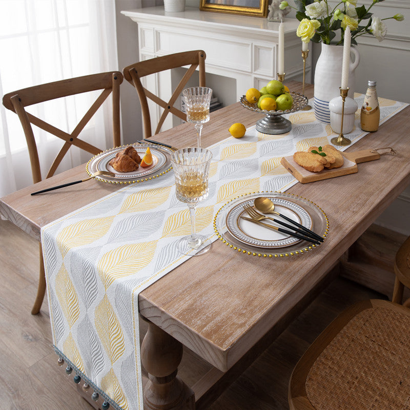 Elegante Geweven Tafelkleed