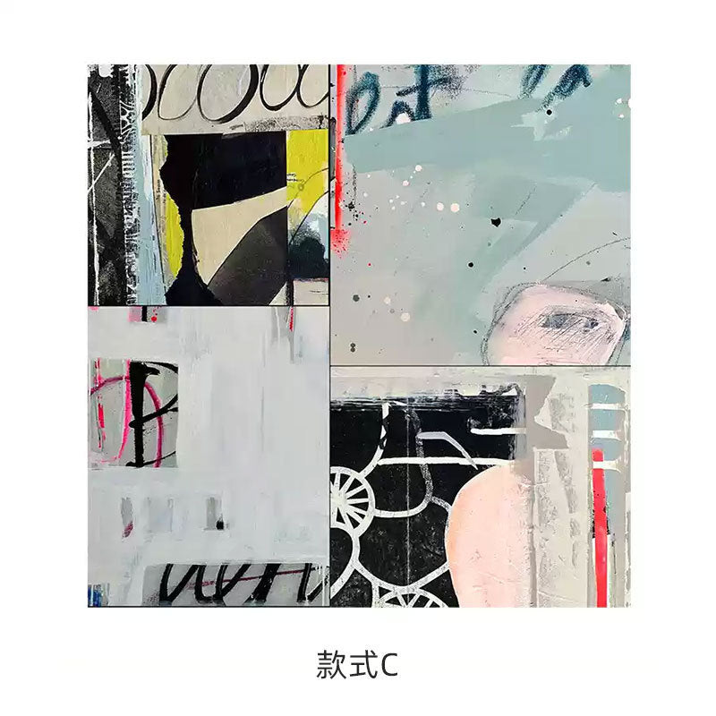 Abstract Expressionistische Canvas Kunst