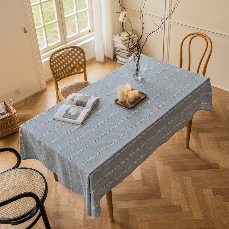 Contemporary Gestreepte Tafelkleed