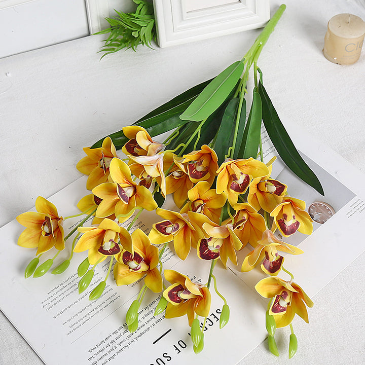 Realistische Orchidee Steel