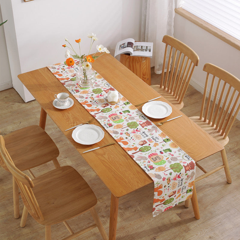 Artistiek Patroon Tafel Loper