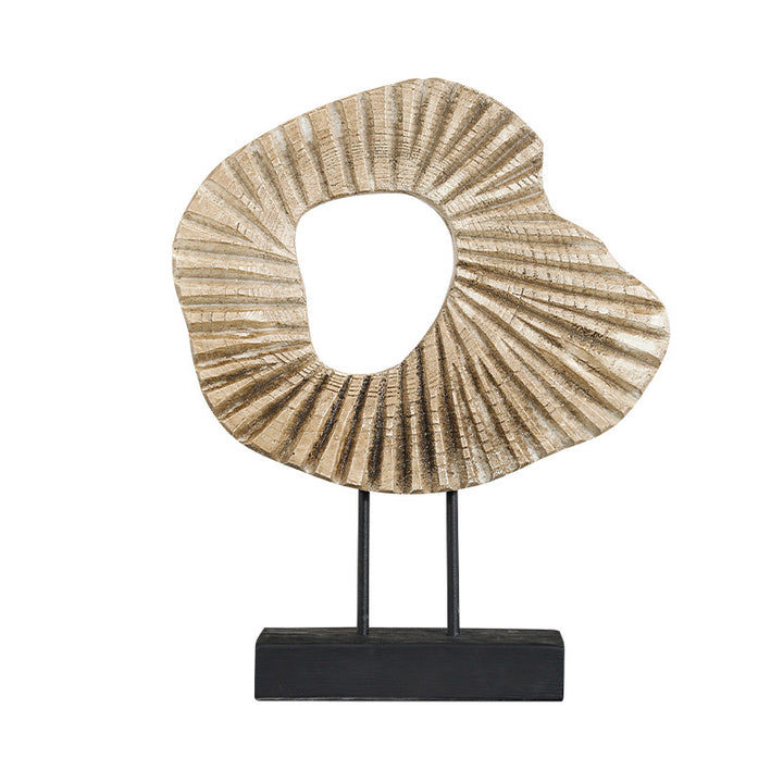 Decoratieve Moderne Blad Sculptuur