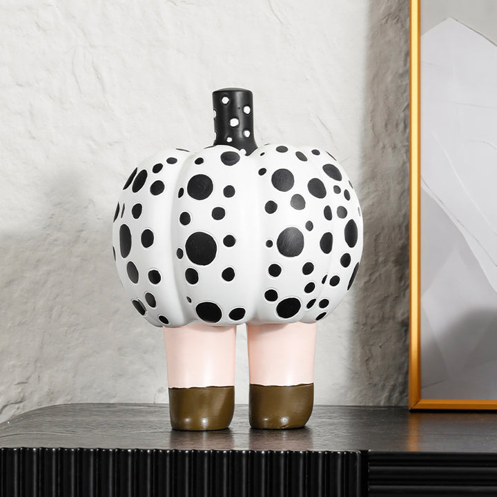 Grappige Pompoen Decoratieve Sculptuur