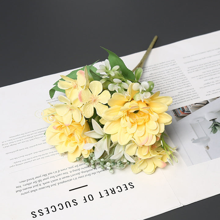Elegante Synthetische Bloemenboeket voor Huishouddecoratie