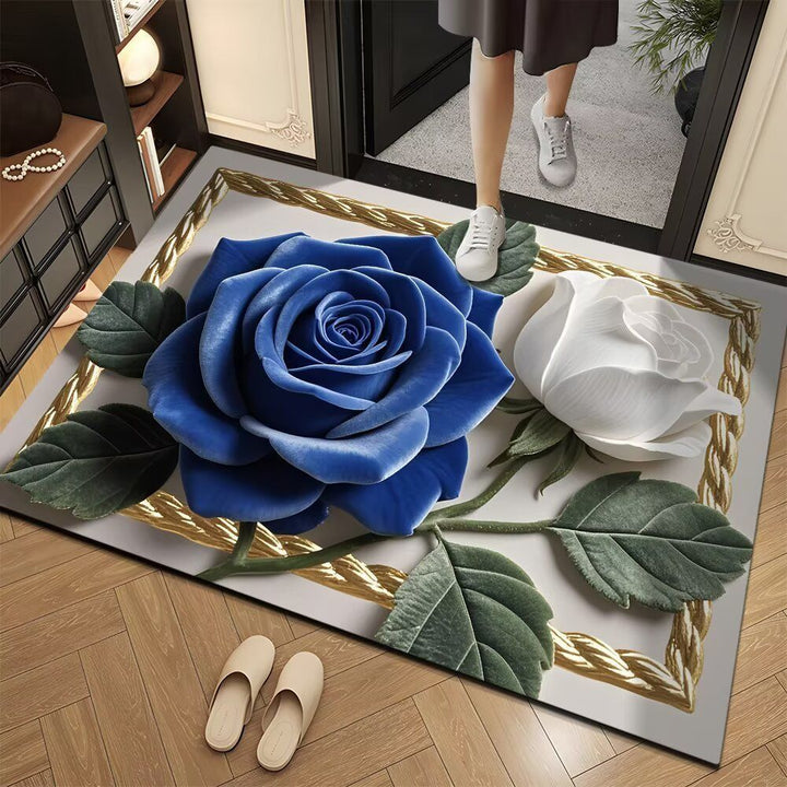 Bloemen 3D Decoratieve Vloermat