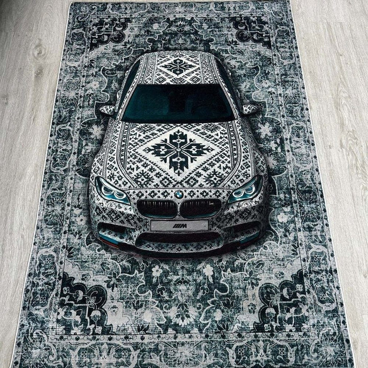 3D Auto Illusie Tapijt