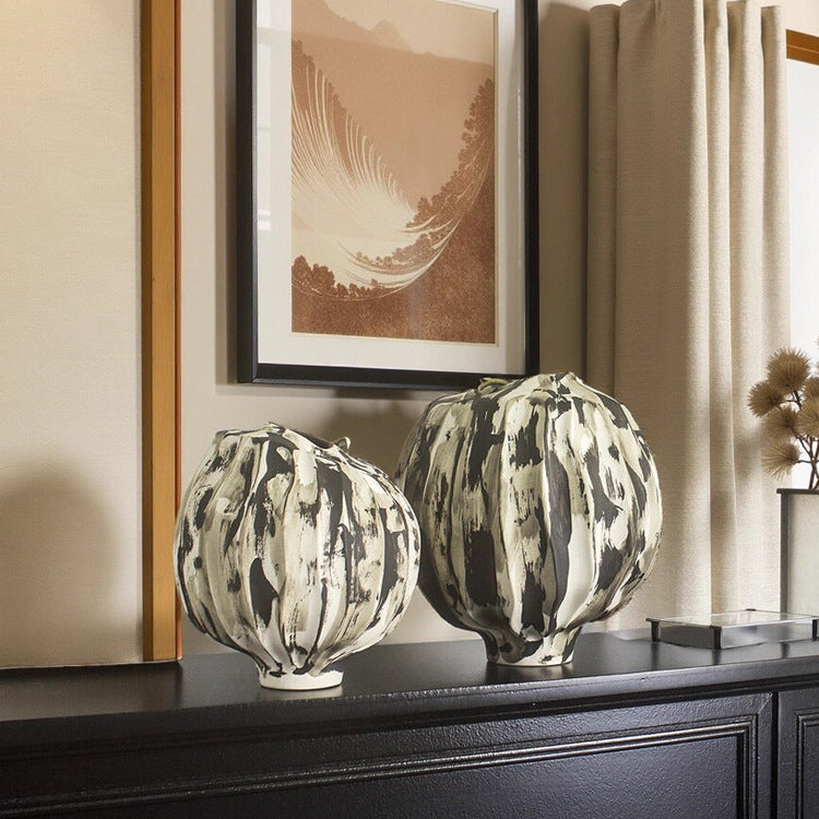 Artistieke Textuur Decoratieve Vaasje