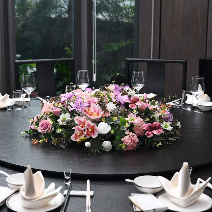 Luxe Bloemige Tafelstuk Arrangement
