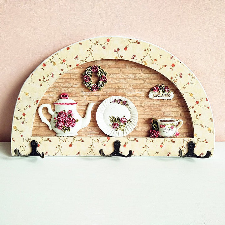 Decoratieve Wandhaak Rack Set