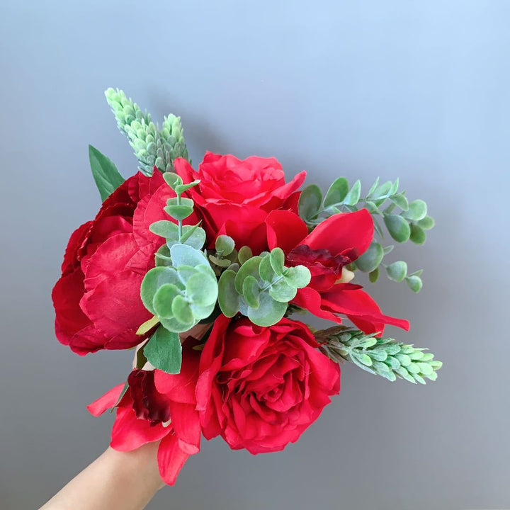 Levensechte Bloem Handgemaakt Boeket