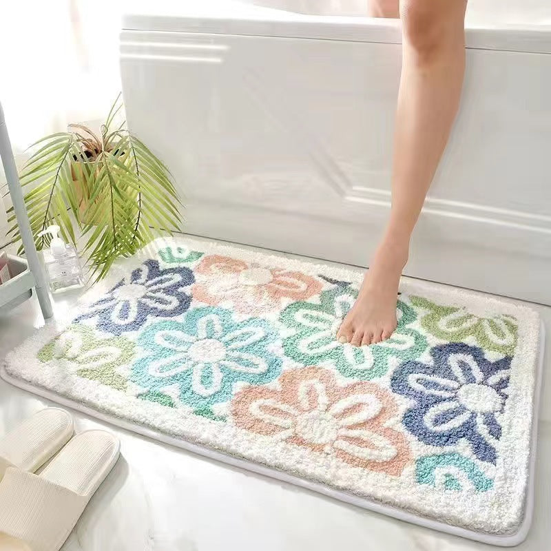 Decoratieve Badkamer Mat voor Stijlvolle Vloerdecoratie