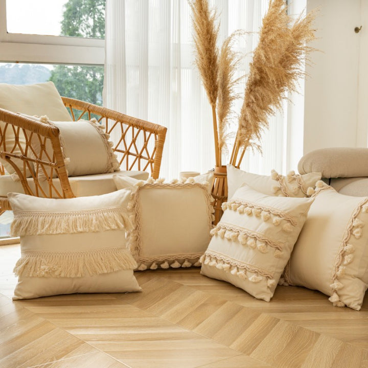 Gestreepte Decoratieve Sierkussen