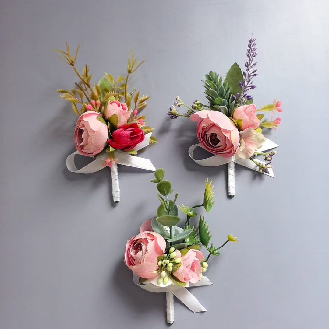 Elegante Bloemen Corsage