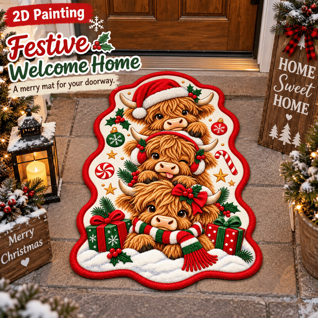 Kerstthema Decoratieve Vloerkleed