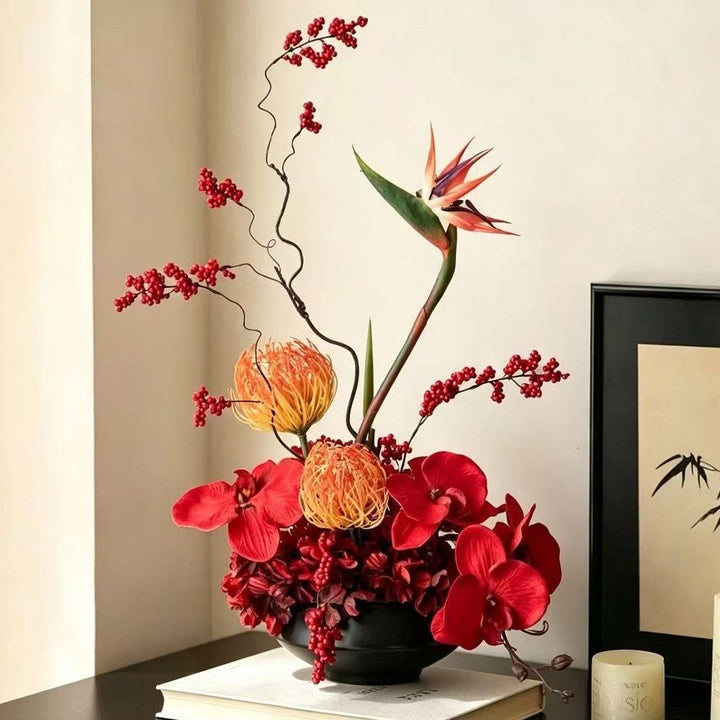 Artistieke Bloemrijke Weergave Arrangement