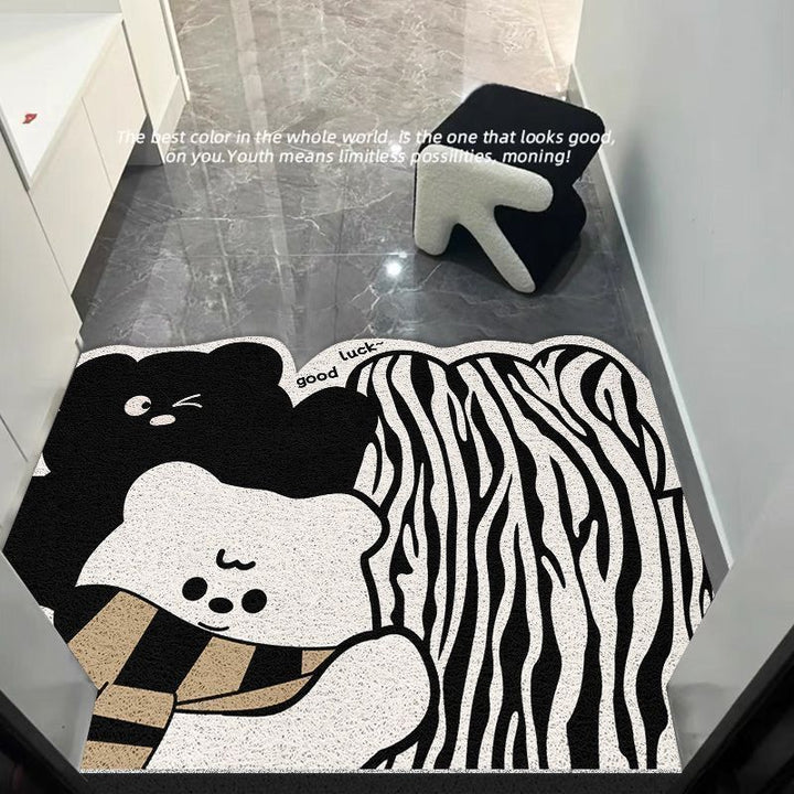 Schattige Honden-Thema Decoratieve Area Mat