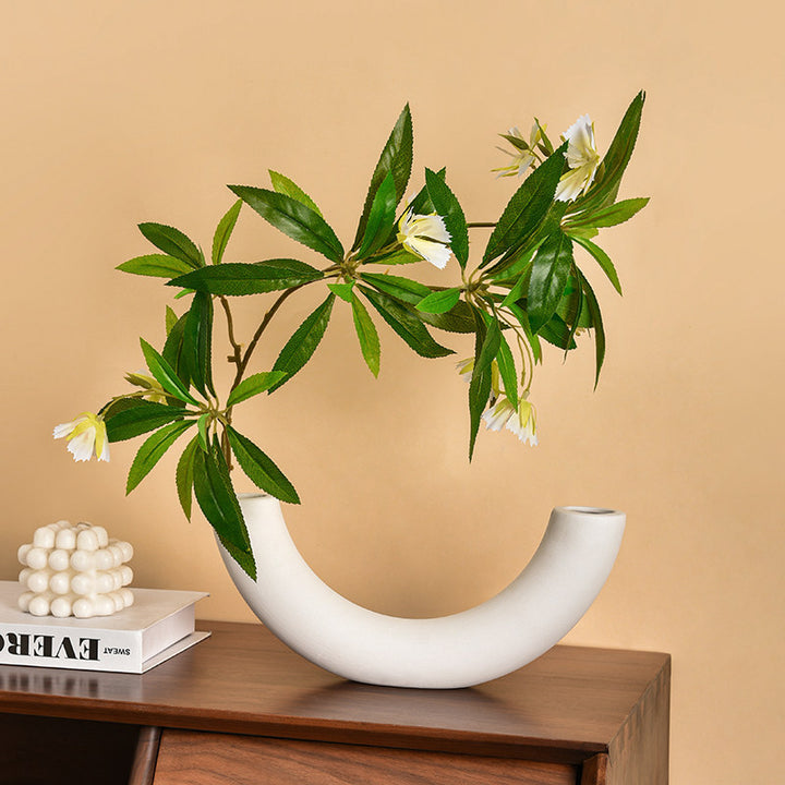 Artistiek Gebogen Vaasje voor Thuisdecoratie Display