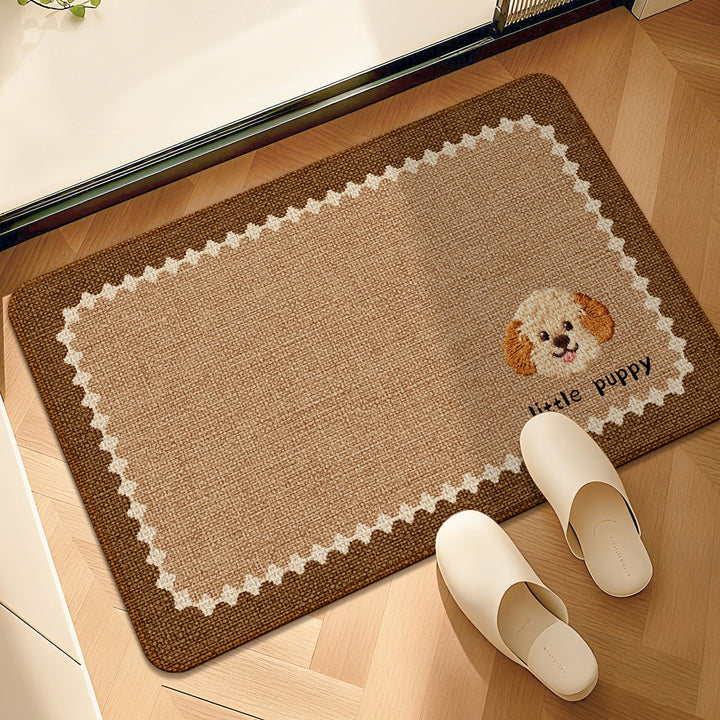 Leuke decoratieve vloermat
