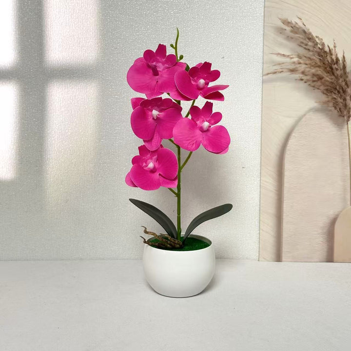 Realistische Kunstorchidee Plant Arrangement voor Binnendecoratie