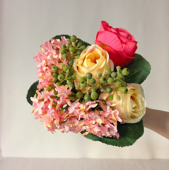 Romantische Bloemen Handboeket