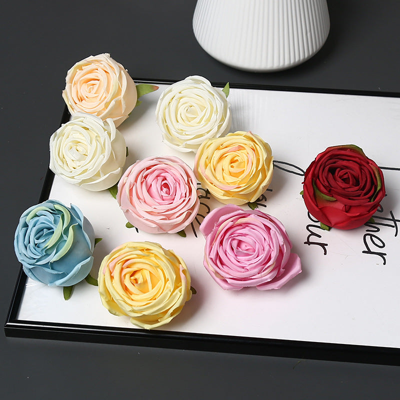 Decoratieve Satijnen Roos voor Huisdecoratie Display