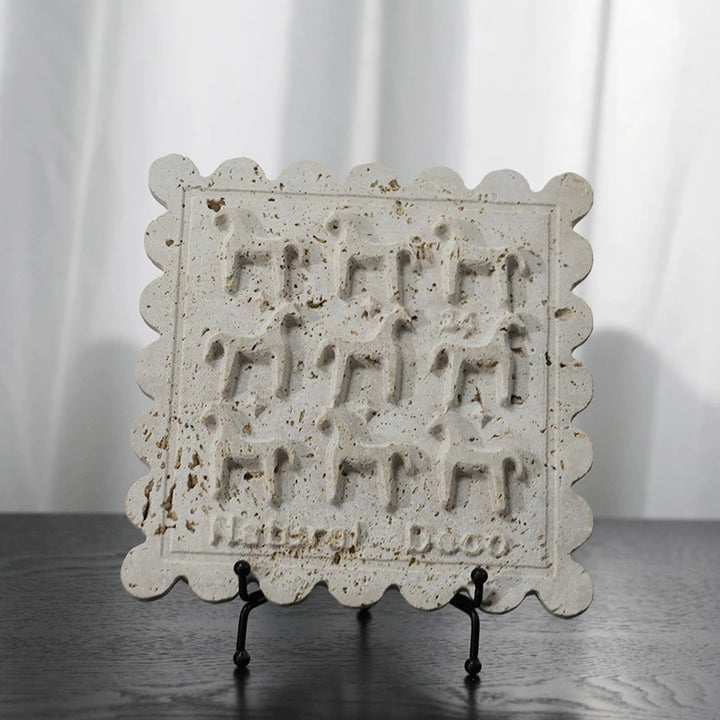 Decoratieve Textuur Kunst Paneel