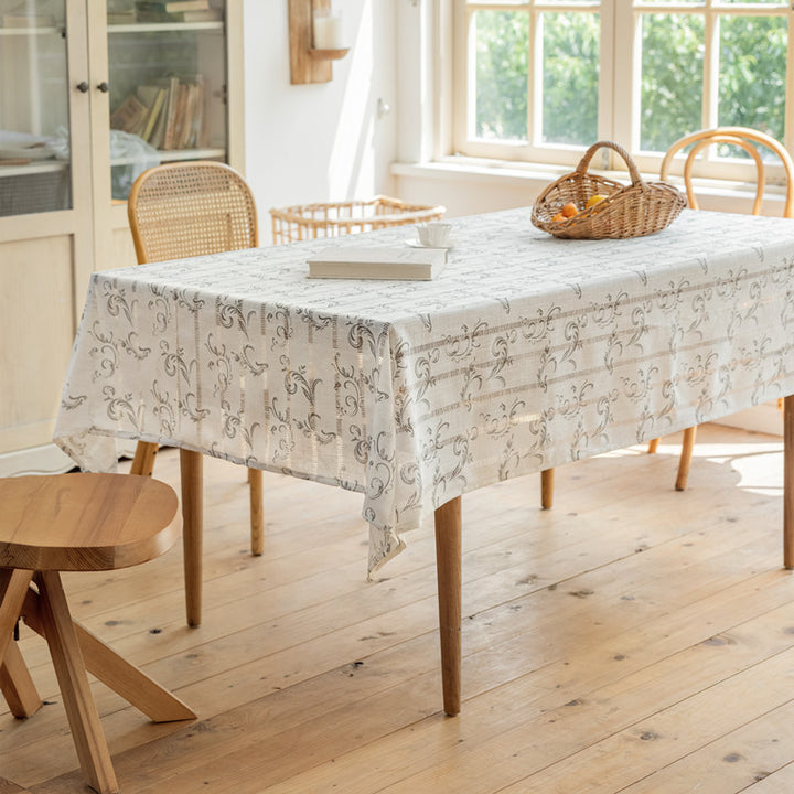 Decoratieve Franjes Tafelkleed