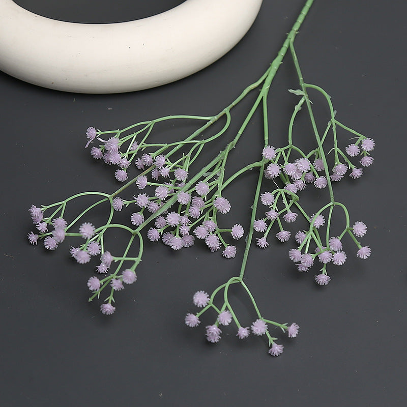 Kunstmatige Blauwe Bloemen Spray voor Woondecoratie