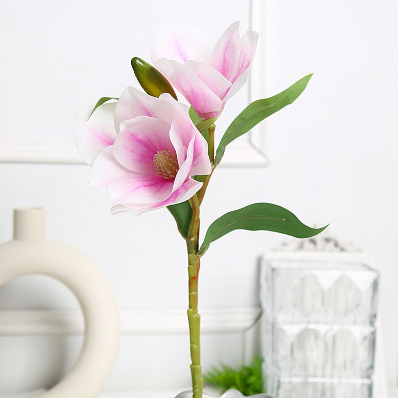 Elegant Magnolia Bloemarrangement voor Huisdecoratie