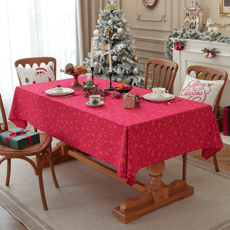 Festieve Bloemenprint Tafelkleed